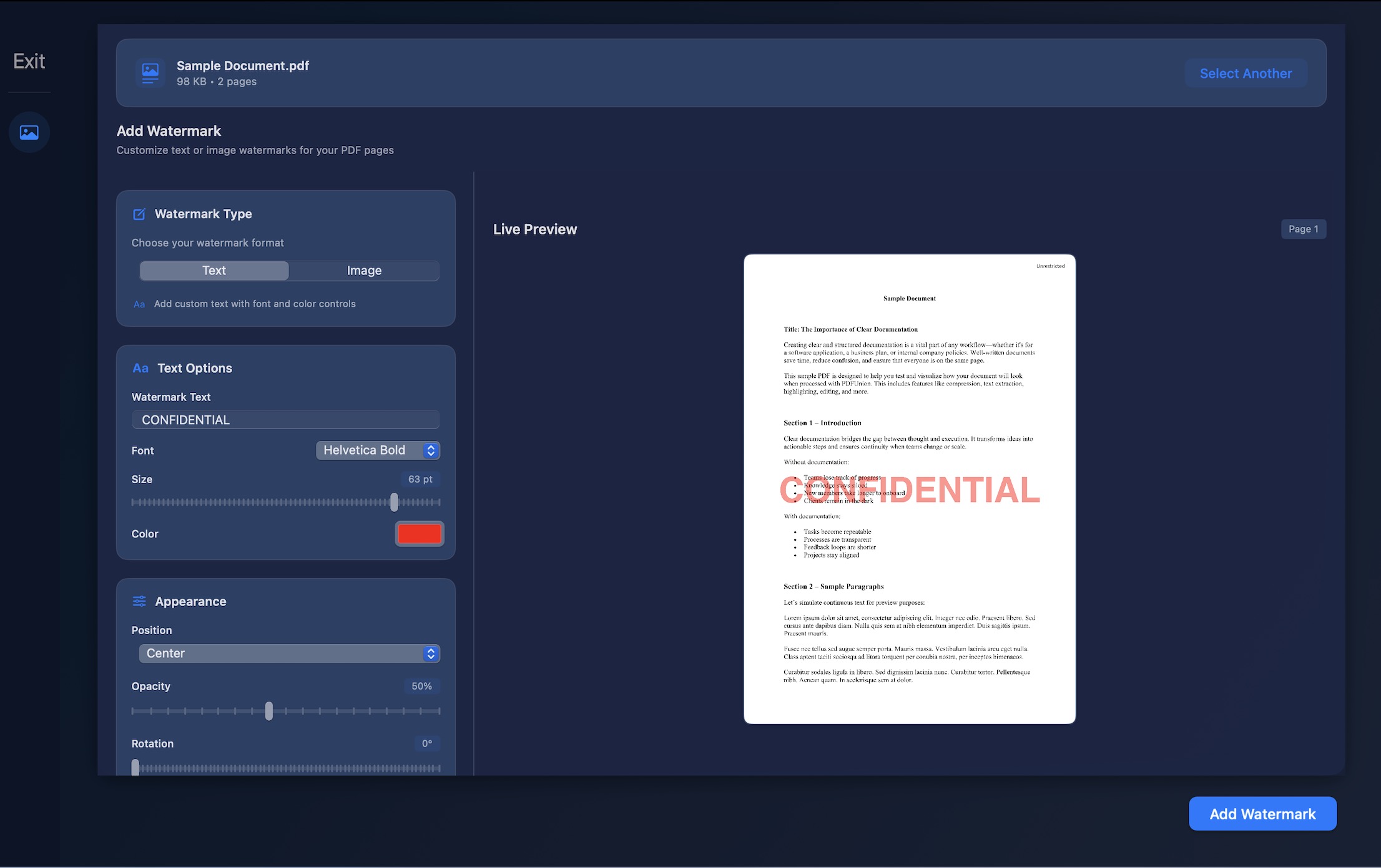Complete PDF Toolkit